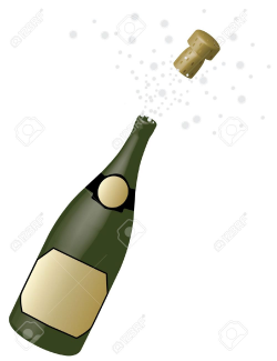 28+ Collection of Champagne Bottle Opening Clipart | High quality ...