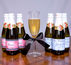 Sparkling Cider Wedding Labels | Sweetly Wrapped Occasions