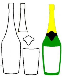 Champaign Bottle