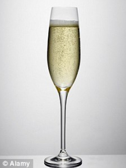 Champagne DOES taste better out of a long, tall flute, say ...
