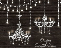 Chandelier clipart | Etsy