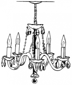 Chandelier Drawing at GetDrawings.com | Free for personal use ...
