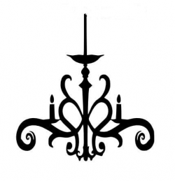 Chandelier Silhouette at GetDrawings.com | Free for personal use ...