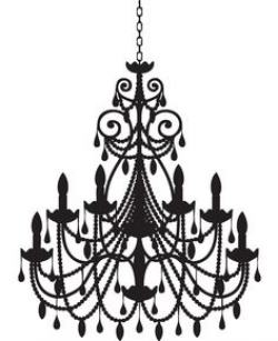 Chandelier Silhouette Clip Art at GetDrawings.com | Free for ...