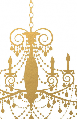 gold chandelier clipart : Chandelier Gallery