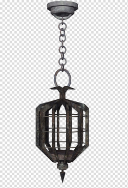 TWD Gothic Dark Arts Cage, grey metal chandelier case ...