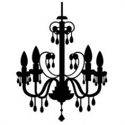 Chandelier Silhouette Clip Art at GetDrawings.com | Free for ...