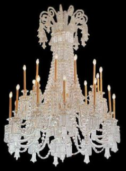Antique French Napoleon III Bronze D'ore and Baccarat Chandelier ...
