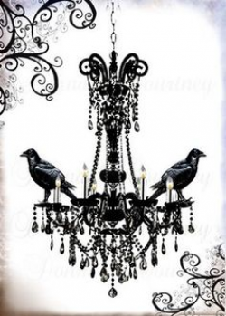 Vintage Gothic Chandelier Image | Gothic chandelier, Vintage gothic ...