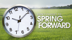 Spring Ahead Time Change Clipart