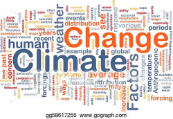 Stock Illustration - Climate change background concept. Clipart ...