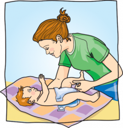 Image: Changing Diapers | Baby Clip Art | Christart.com