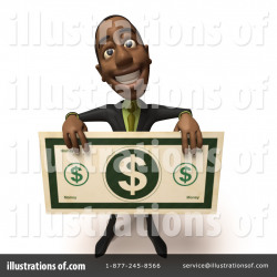 Black Businessman Character Clipart #57297 - Illustration by Julos