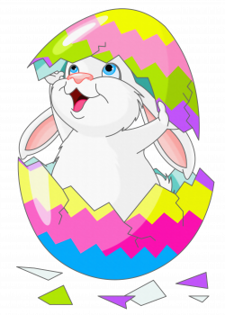 Easter Bunny Clipart Picture with Egg | Gallery Yopriceville - High ...
