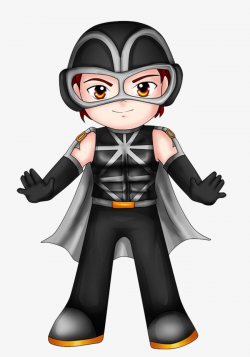 Hero, Boy, Black, Glasses PNG Image and Clipart for Free Download