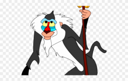 The Lion King Clipart Disney World Character - Rafiki - Png ...