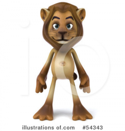 Lion Character Clipart #54343 - Illustration by Julos