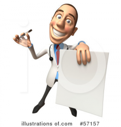 White Male Doctor Character Clipart #57157 - Illustration by Julos