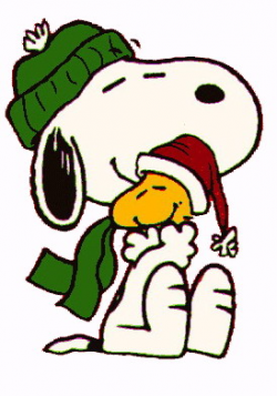 Christmas Snoopy Clip Art | PicGifs.com