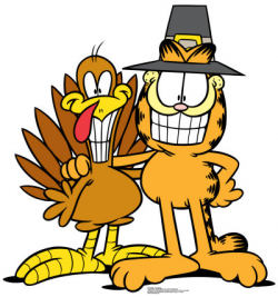 Garfield Thanksgiving Clipart