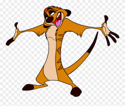 Timon - Cartoon Characters Lion King Clipart (#1231202 ...