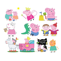 Free download Printable Peppa Pig Clipart for your creation. | Party ...
