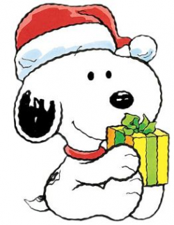 Christmas Baby Snoopy Cartoon Clipart Image I Love Cartoonscom ...