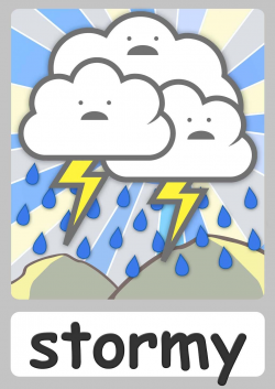 FREE weather Flashcards For Kindergarten! Teach weather easily with ...