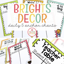 Daily Five Anchor Charts by Mrs Jones' Creation Station | TpT