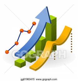 EPS Illustration - Business performance chart. Vector Clipart ...