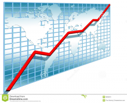 Stock Line Chart Clipart