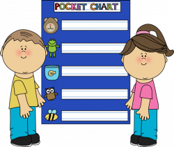 Pocket Chart Clip Art - Pocket Chart Vector Image