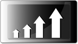 Chart Clipart Image - Chart or Graph Showing Sales Growth Used in a ...