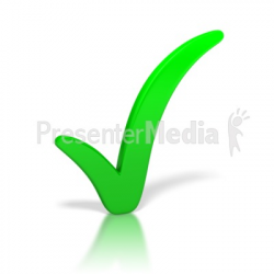 Check Mark Green - Signs and Symbols - Great Clipart for ...