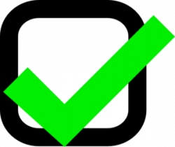 Nxt Checkbox Checked Ok Clip Art at Clker.com - vector clip art ...