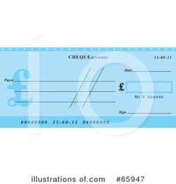 Cheque Clipart #65947 - Illustration by Prawny