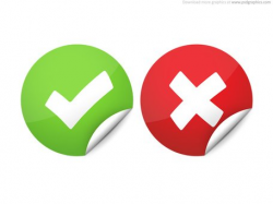 Free Right and wrong check marks Clipart and Vector Graphics ...