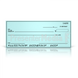 Blank Check - Presentation Clipart - Great Clipart for Presentations ...