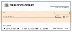 Blank Check Template Png - Kind Of Letters