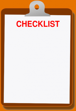 9+ blank checklist | Job Resumes Word