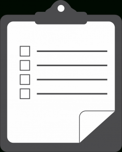 Blank Checklist Clipart | World of Example