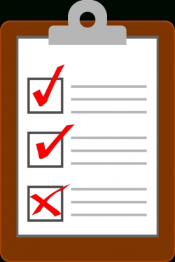 Clipboard Checklist Clipart | https://momogicars.com