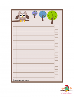 cute checklist - Incep.imagine-ex.co