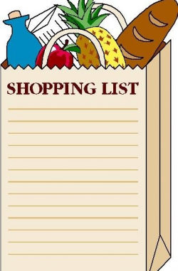 Shopping List. Bloom Daily Planners Grocery List Grocery Pad ...