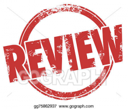 Stock Illustration - Review stamp word circle product evaluation ...