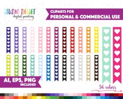 54 Flag Checklist Clipart Vector Clip Art for Planner | Planner ...