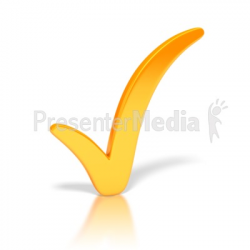 Check Mark Orange - Signs and Symbols - Great Clipart for ...