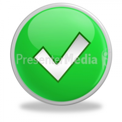 Green Check Mark Button - Signs and Symbols - Great Clipart for ...