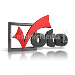 Vote Checkmark - Signs and Symbols - Great Clipart for Presentations ...