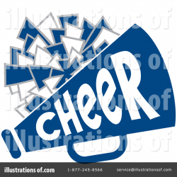 Cheerleading Clipart #1116328 - Illustration by Johnny Sajem